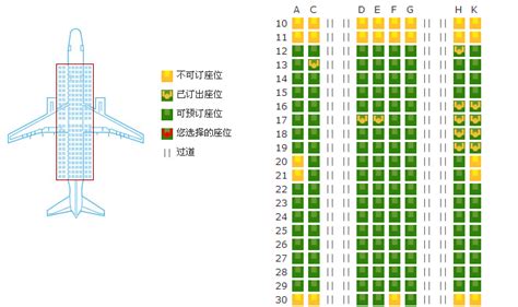 前座位|機票座位